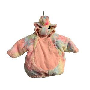 Target Infant Baby Size 0 6 months Halloween Costume Dress Up Unicorn Tye Tie Dy